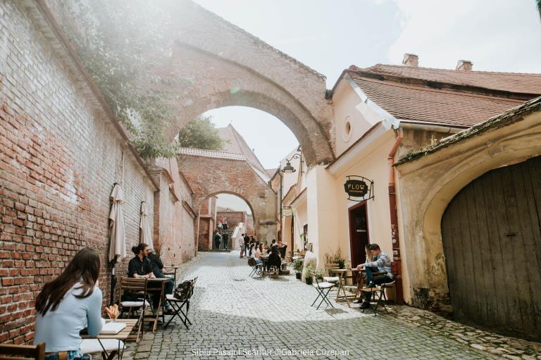 Sibiu Pasajul Scărilor ©Gabriela Cuzepan